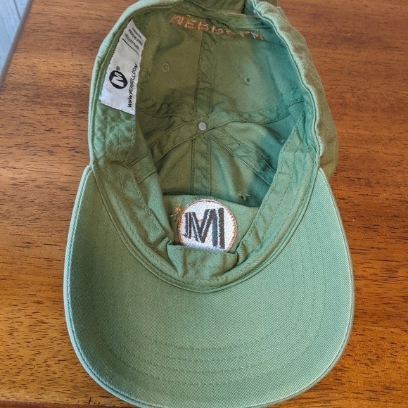 Merrell Green Khaki Hat EUC OSFM - Picture 7 of 8